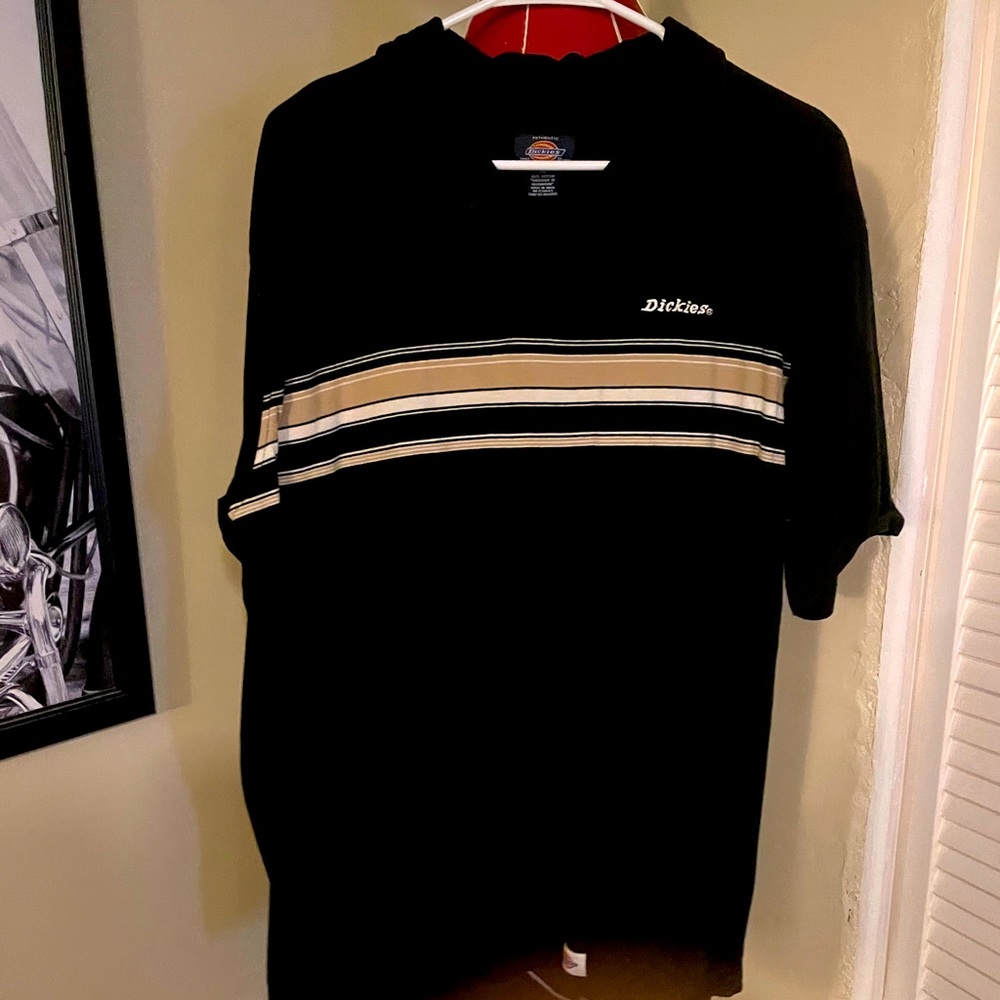 Black dickies polo shirt size xl